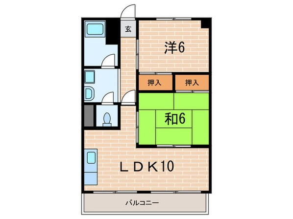 恭和ビルの物件間取画像